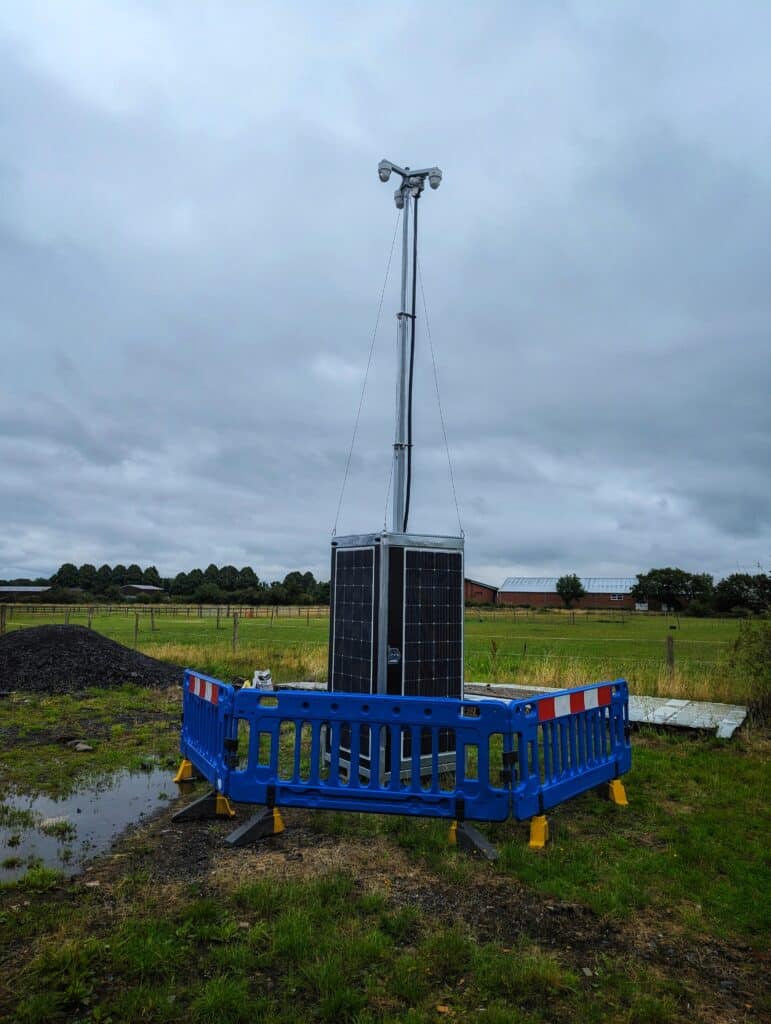 LTS UK are proud to announce the deployment of the first of their new ‘Total Solar 1095’ next generation mobile CCTV Towers to sites.